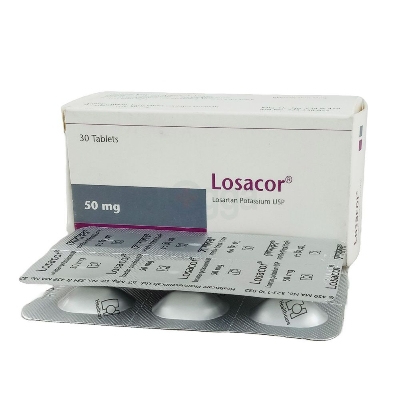 Picture of Losacor 50mg Tablet