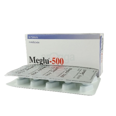 Picture of Meglu 500mg Tablet