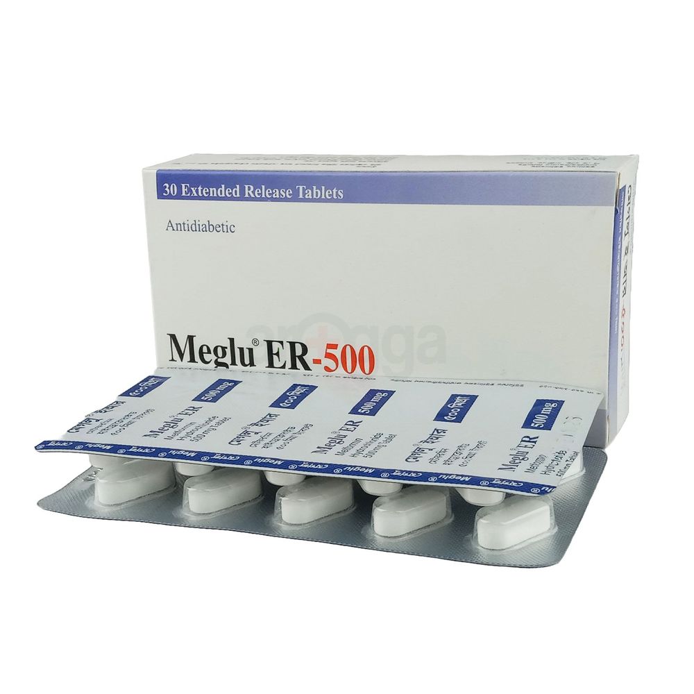 Picture of Meglu ER 500mg Tablet