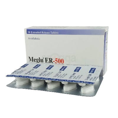 Picture of Meglu ER 500mg Tablet