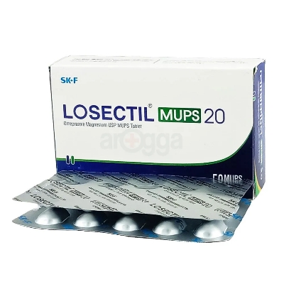 Picture of Losectil Mups 20mg Tablet