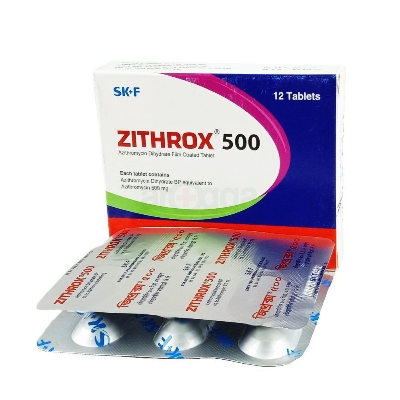 Picture of Zithrox 500mg Tablet