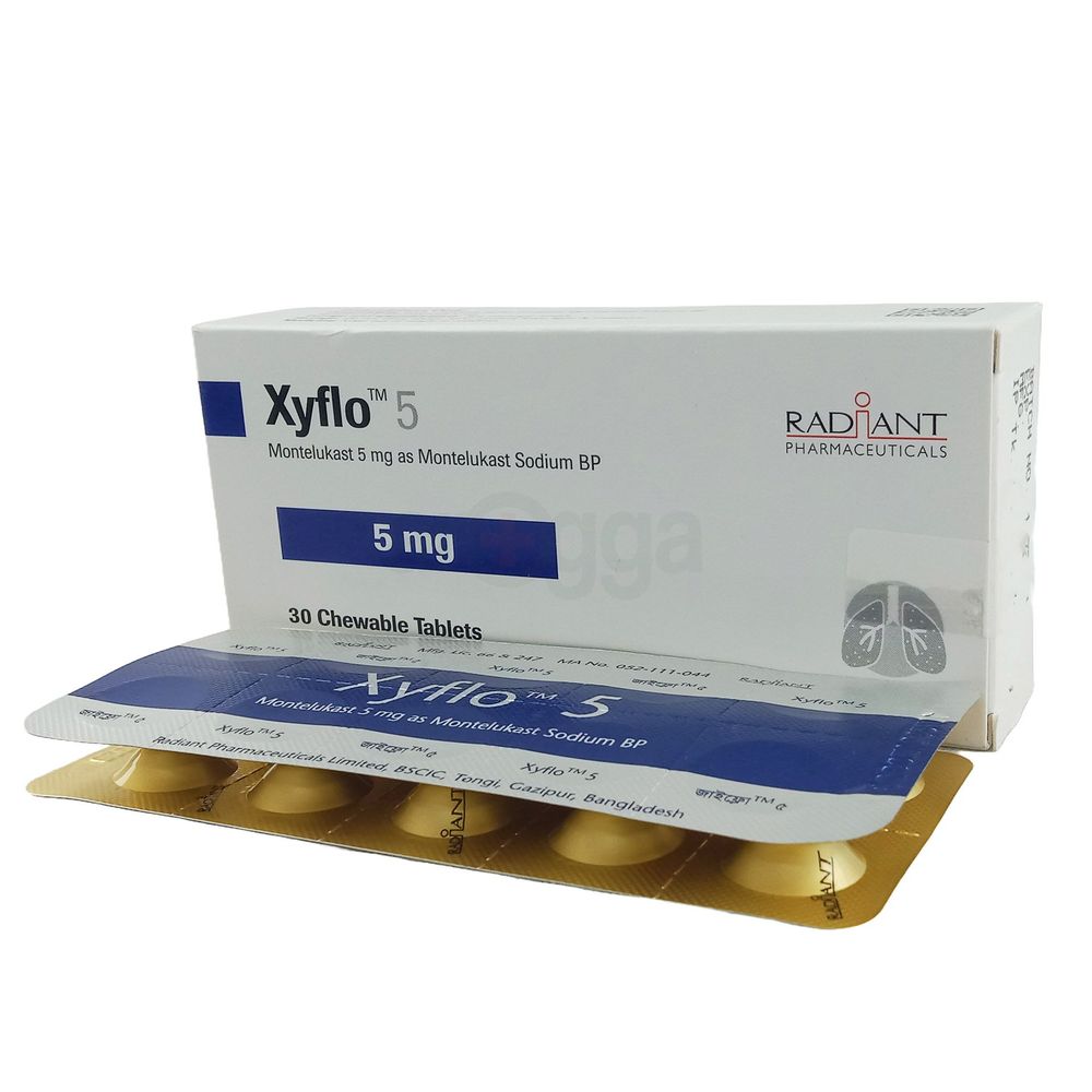 Picture of Xyflo 5mg Tablet