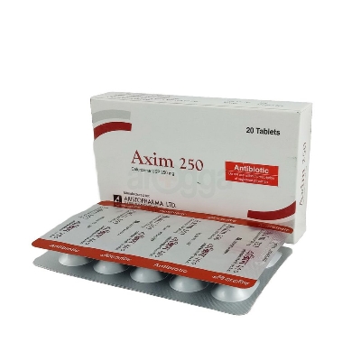 Picture of Axim 250mg Tablet