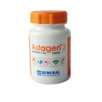 Picture of Astagen 2mg Capsule 1 Pot