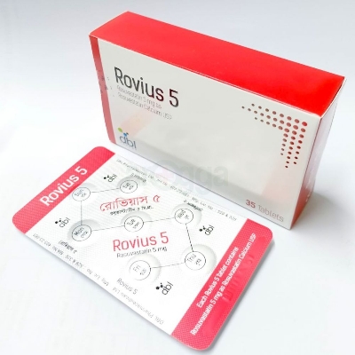 Picture of Rovius 5mg Tablet