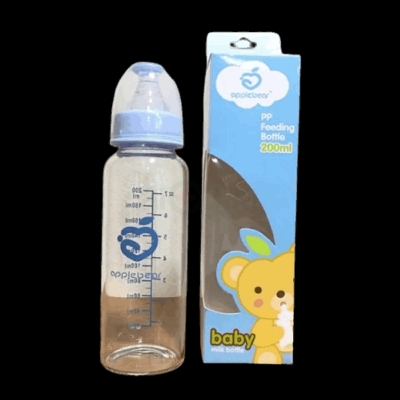 Picture of Baby Glass feeding bottle 200ml AB-221