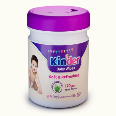 Picture of Kinder baby 170s Wipes