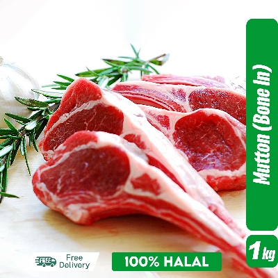 Picture of Mutton Premium Bone-In – 1kg ± 5% | Tender & Rich in Flavor