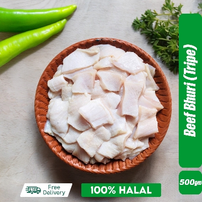 Picture of Beef Bhuri (Tripe) – Ready to Cook – 500g ± 5% | Cleaned & Prepped