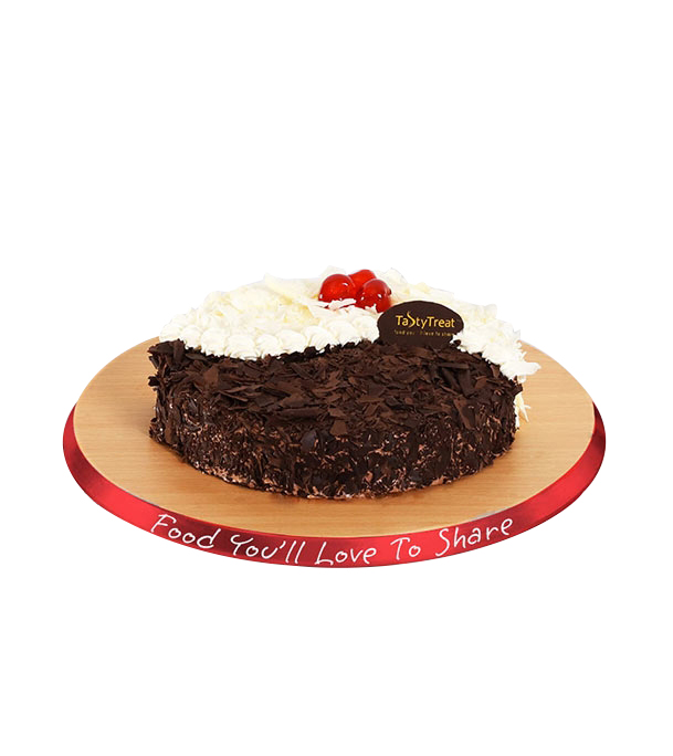 Picture of Premium White & Black Forest Cake 1kg