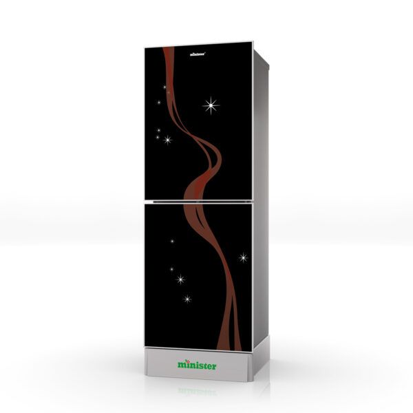 Picture of MINISTER M-254 Liter Top Mount Refrigerator Blackberry Star