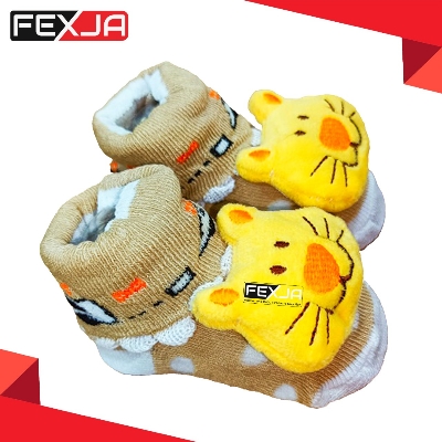 Picture of New Born Baby Socks Shoes Soft & Comfortable Multicolor -1pair