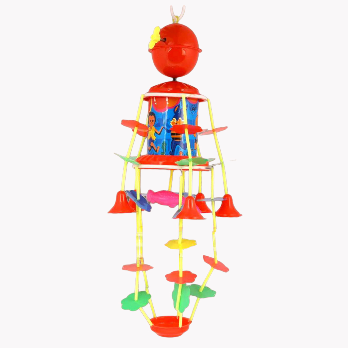 Picture of Marry Go Round Musical and Visual Toy with jhunjhuni For Your New Born Baby -1pcs