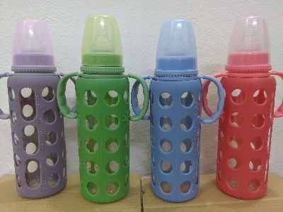 Picture of Full Glass_Cover Handle feeder 240ml- 1pcs