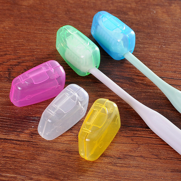 Picture of 5pcs -protective case Handheld toothbrush cap, brush for traveling
