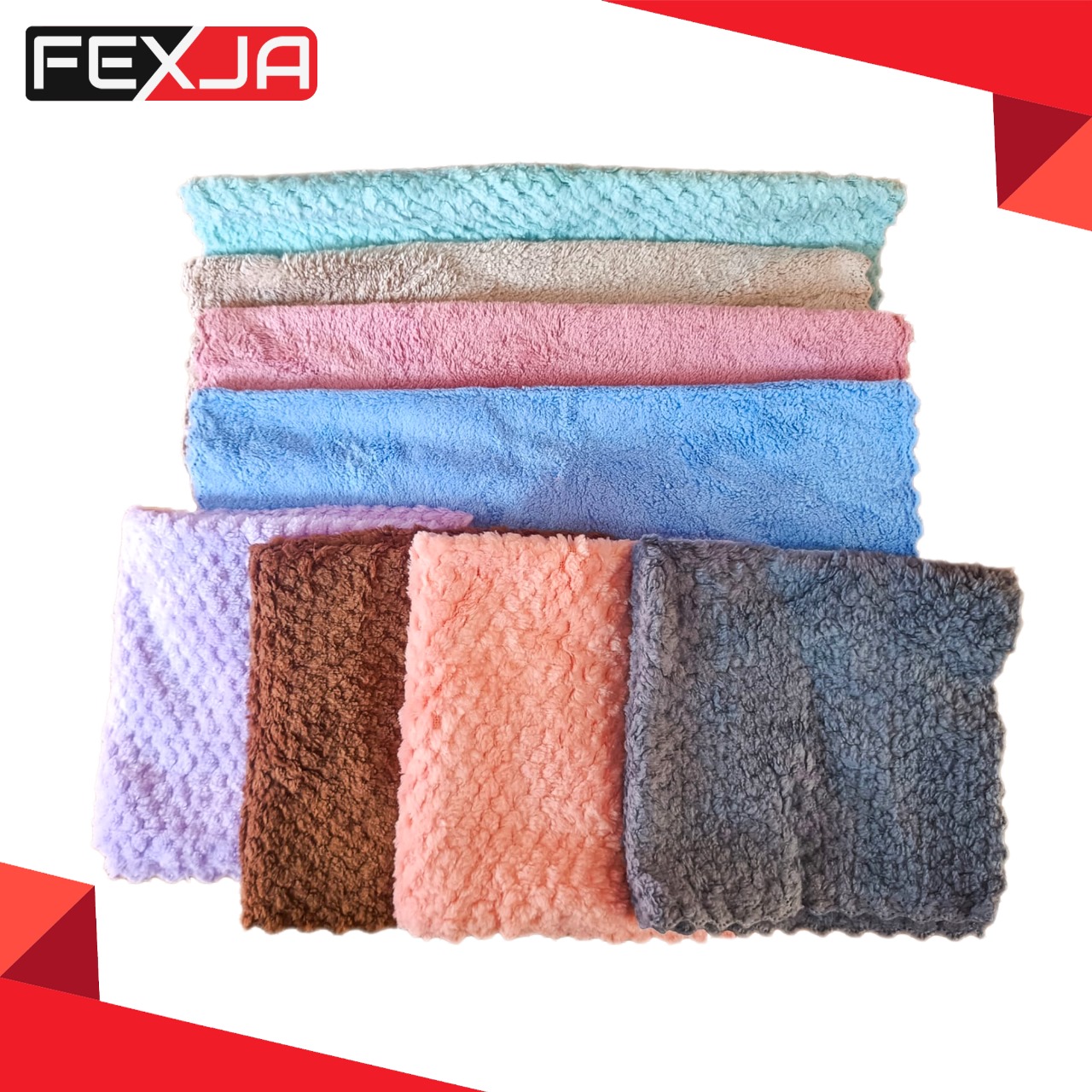 Picture of Baby Soft Face Towel CN-1pcs 11*11 inch -1pcs