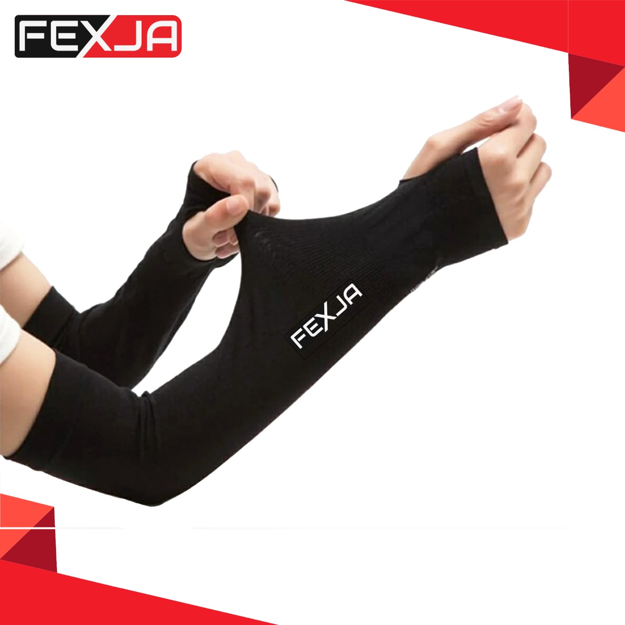 Picture of Arm Sleeves for Hand Cover Arm to Sunscreen & hijab -1pair