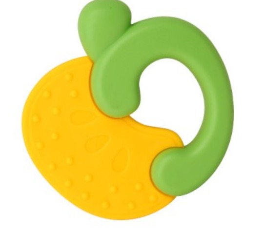 Picture of Silicone head Apple Baby Hand Teether CN -1pcs