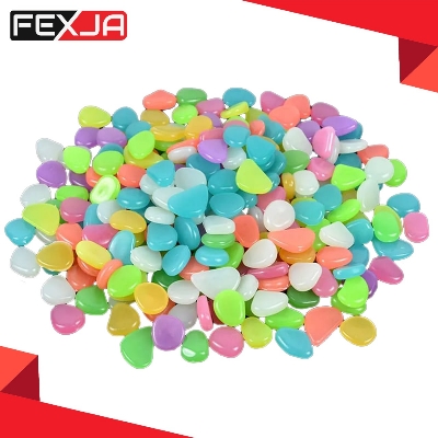 Picture of Magic Stone fish tank landscaping luminous stone aquarium resin super bright artificial stone pebbles fluorescent stone -1pac (100pcs+-)