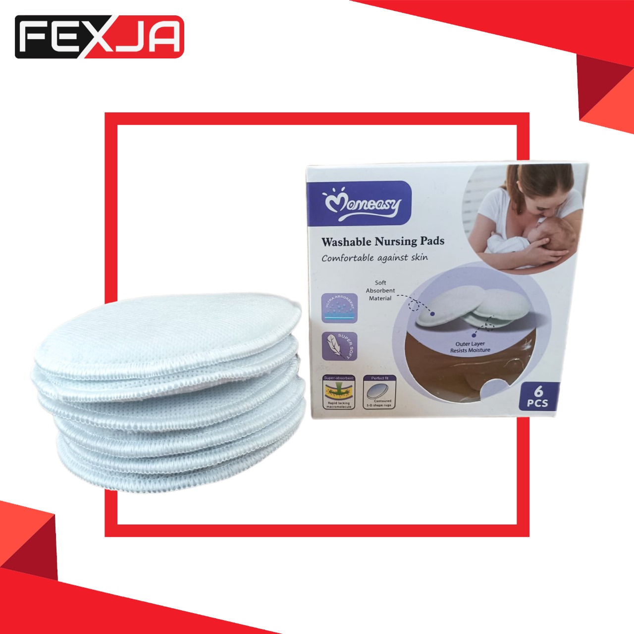 Picture of 1 Box Woman Breastpad Round and Comfortable