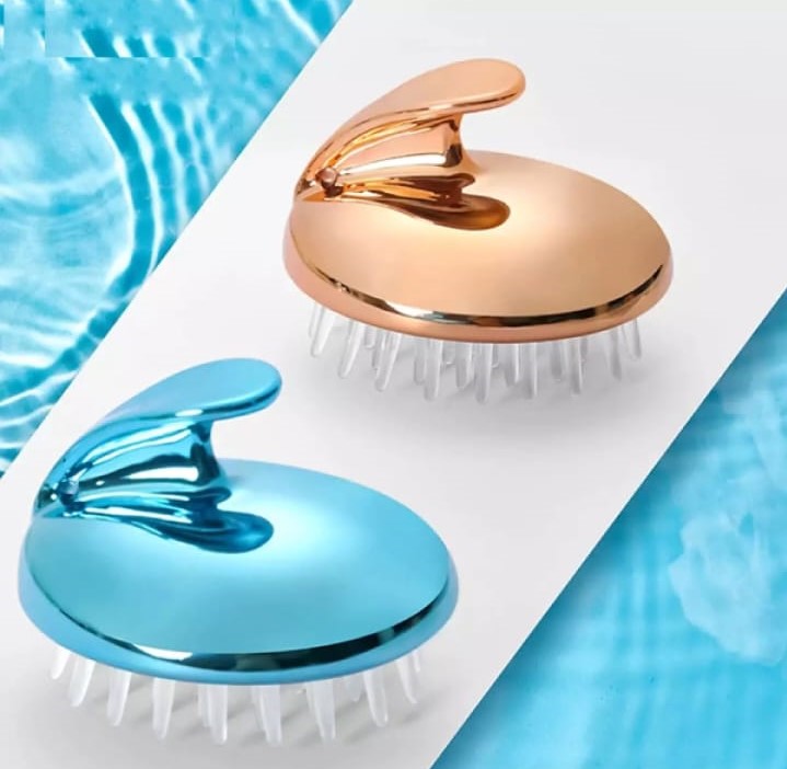 Picture of Silicone Shampoo Scalp Hair Massager Shampoo Massage Comb Bath Massage Brush Scalp Massager Hair Shower Brush Comb Care Tool -1pcs