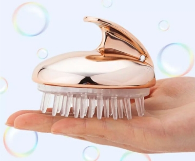 Picture of Silicone Shampoo Scalp Hair Massager Shampoo Massage Comb Bath Massage Brush Scalp Massager Hair Shower Brush Comb Care Tool -1pcs