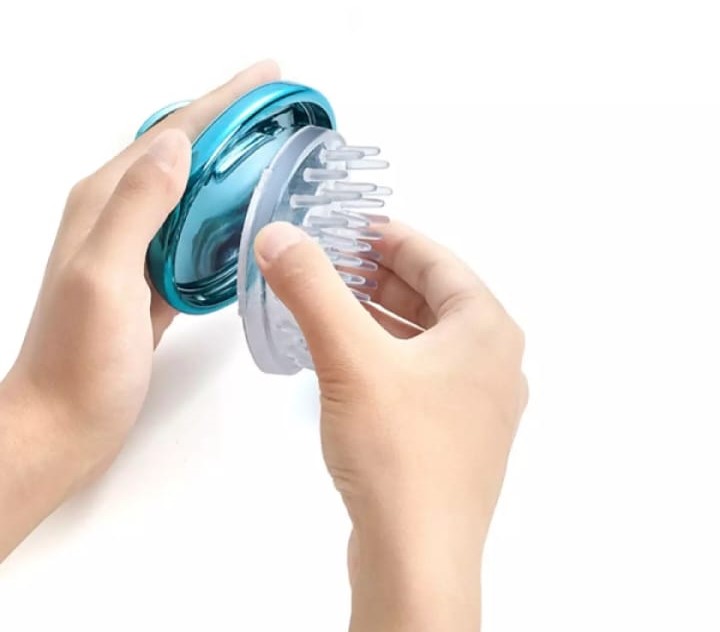 Picture of Silicone Shampoo Scalp Hair Massager Shampoo Massage Comb Bath Massage Brush Scalp Massager Hair Shower Brush Comb Care Tool -1pcs