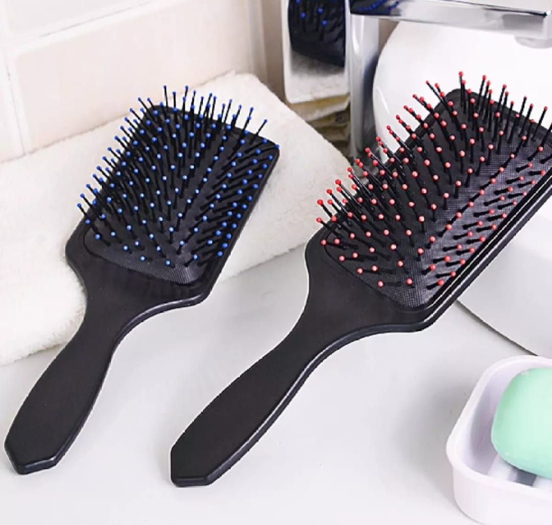 Picture of Fashion Paddle Cushion Hair Comb -1pcs