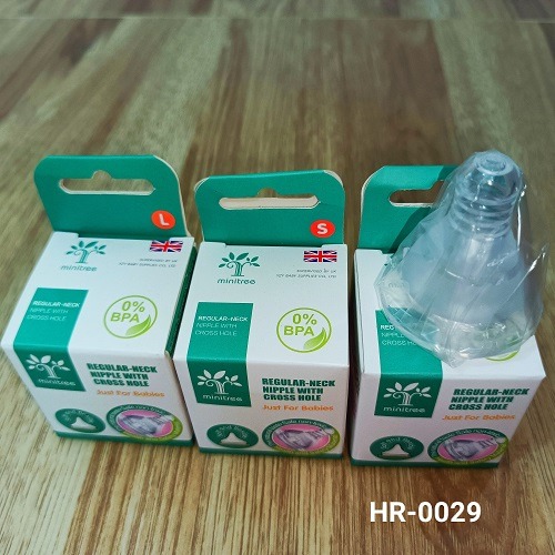 Picture of Baby Silicone Nipple Soft Silicone Cross Hole CN -1pcs