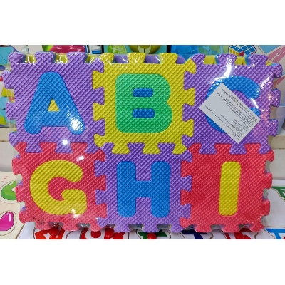 Picture of Foam number letter puzzle 5*6.5inchs A-Z & 0-9 floor mat/foam puzzle/game puzzle children's educational toy -1set