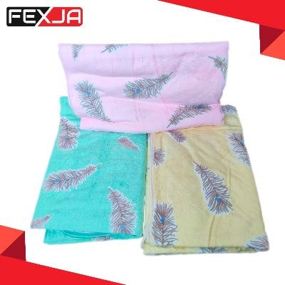 Picture of Length 37 inches * Width 20 inches) Newborn Baby Towel Soft and Premium- 1 Piece