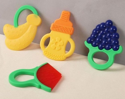 Picture of Baby Silicone Hand Pacifier/ Banana Teether CN -1pcs