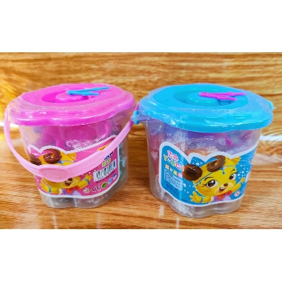 Picture of 12Pcs-12Color 1 Dibba Diy Soft Super Clay/Sand Craft Ideas For Your Baby/Kids - Clay