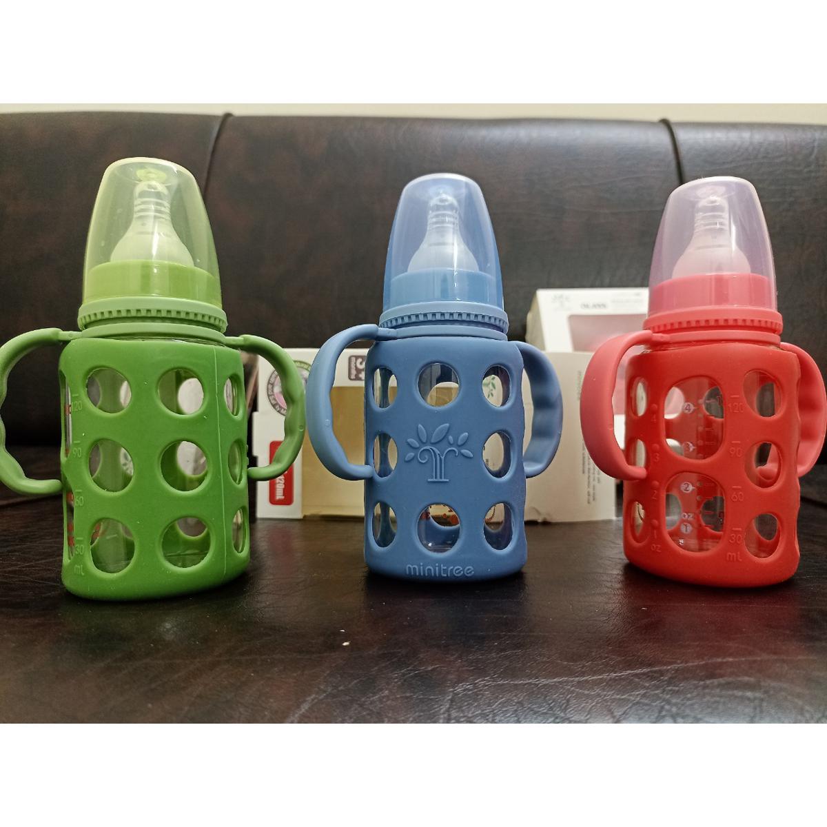 Picture of Full Glass Cover Handle feeder 120ml -1pcs