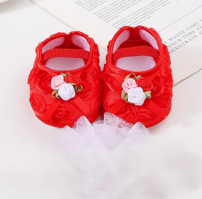 Picture of Baby Girls Shoes Soft Sole CN (0-10month) -1pair