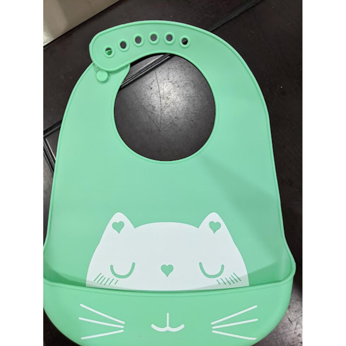 Picture of Baby Dining Bib Full Silicone-1pcs Baby Dining Bib Full Silicone