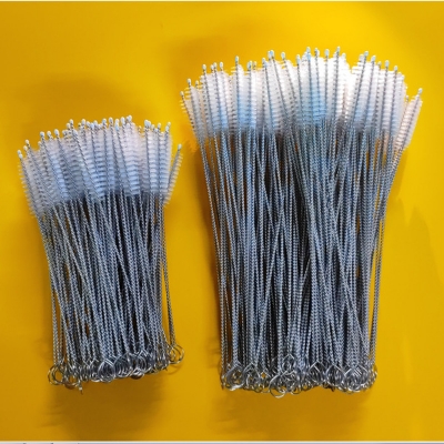 Picture of 4pcs Baby bottle straw brush, milk bottle brush, water cup brush, stainless steel straw brush, test tube cleaning brush, multifunctional baby cleaning brush