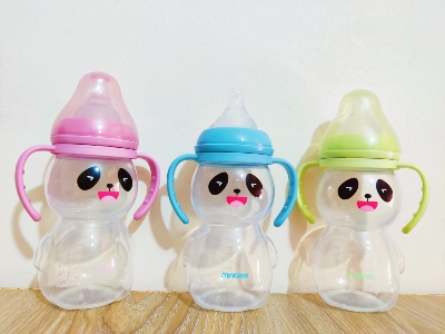 Picture of MiniTree Wide-Neck Feeding Bottle With Handle 330ml -1pcs