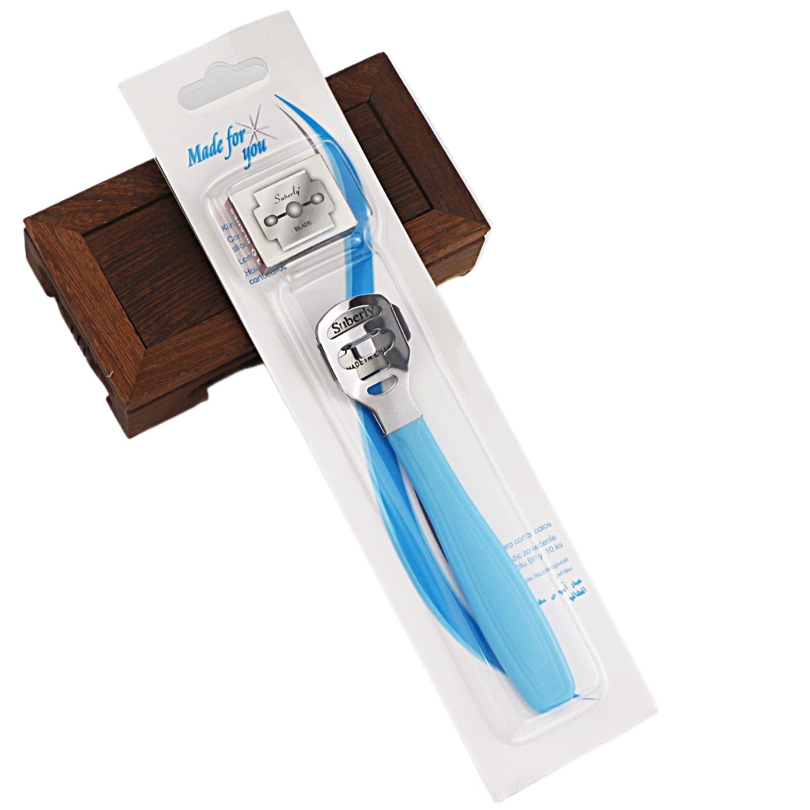 Picture of 10pcs Blade Including Foot Cleaner & Care Accessories Foot Scraper Cardboard Pack + Blade