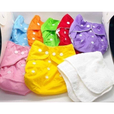 Picture of BABY WASHABLE & Adjustable DIAPER with 1pcs Napi/pad CN -1pcs