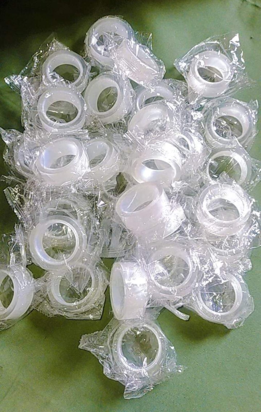 Picture of 1mm thick 2cm wide 1/2/3meter long/3.8 tube core Clear Nano Double Side Adhesive Tape- 1pcs