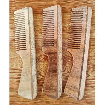 Picture of 1pcs- Wooden Hair Combs Wooden Hair Combs (Handle)