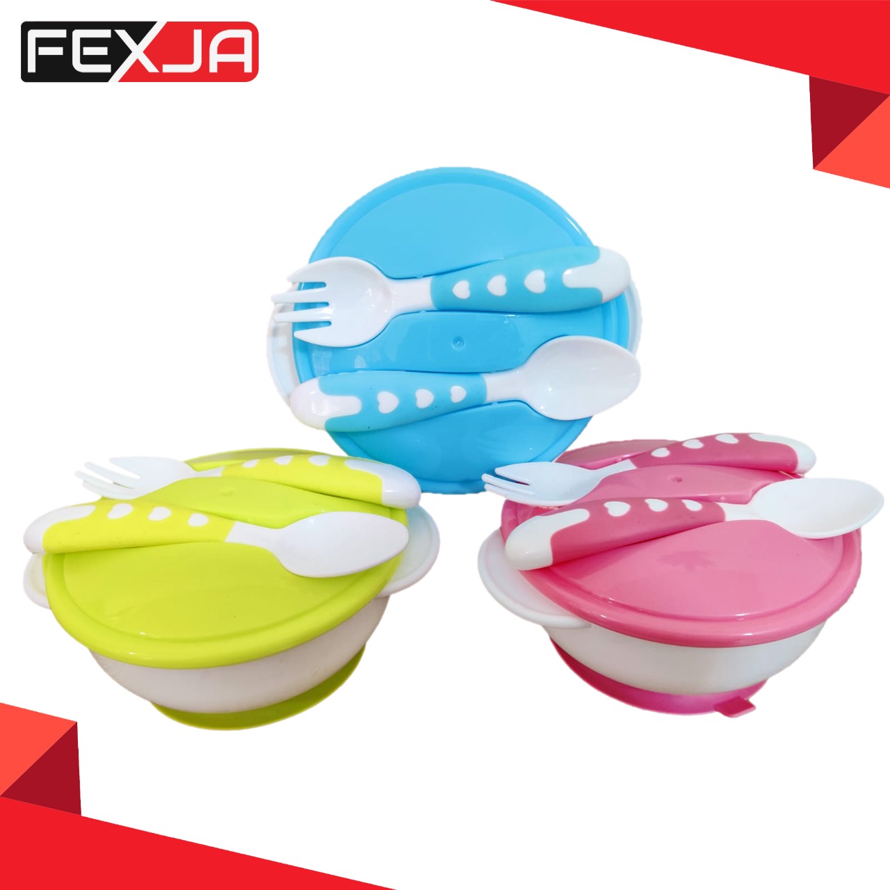 Picture of Baby food storage Bowl with spoon (Premium)-1pcs