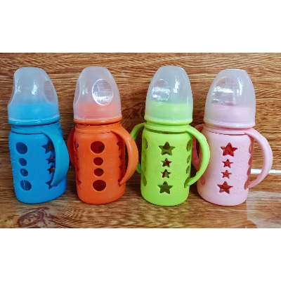 Picture of Full Glass Cover Handle feeder 120ml- 1pcs