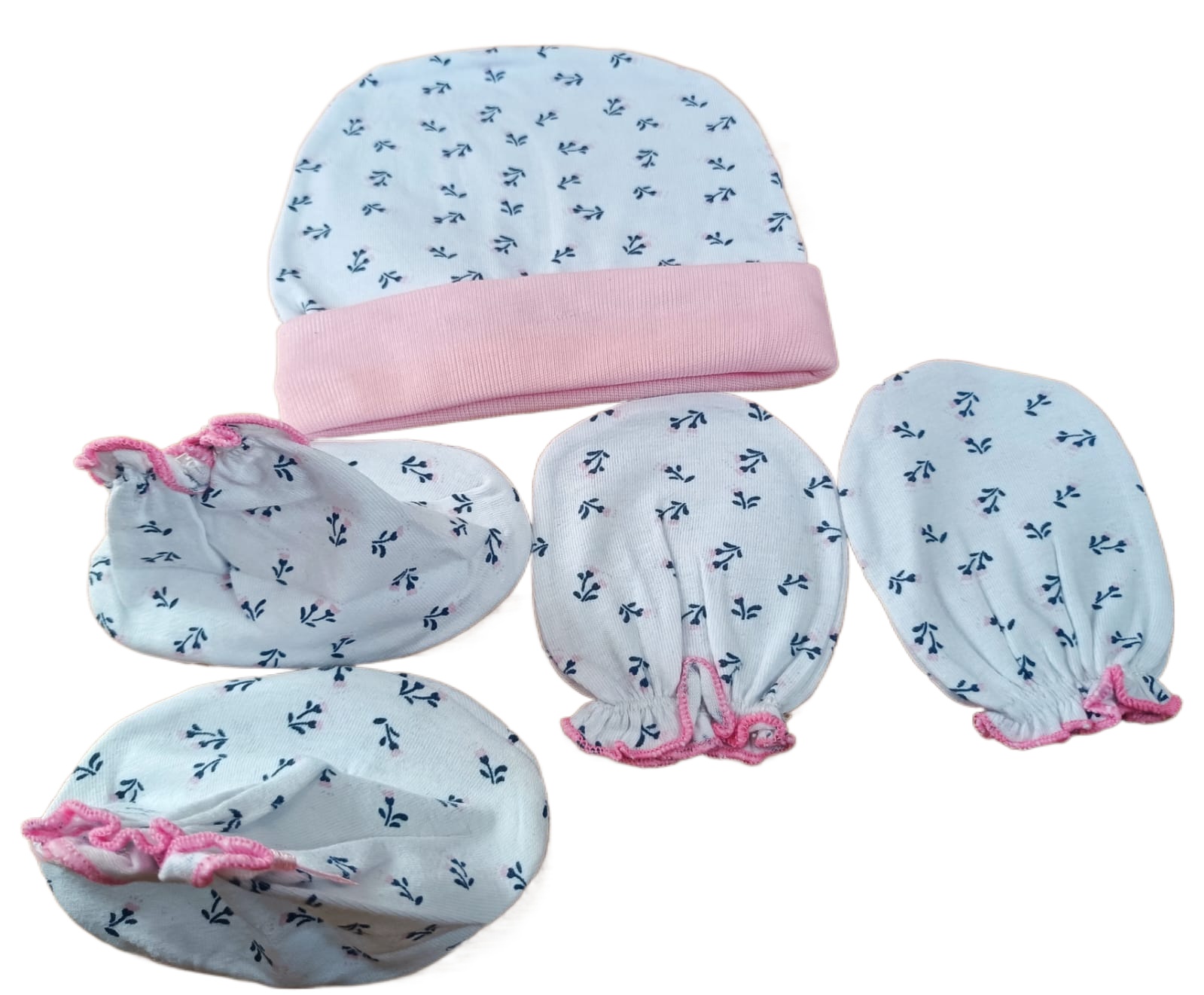 Picture of New Born Baby 3 in1 Cloth set- 1set