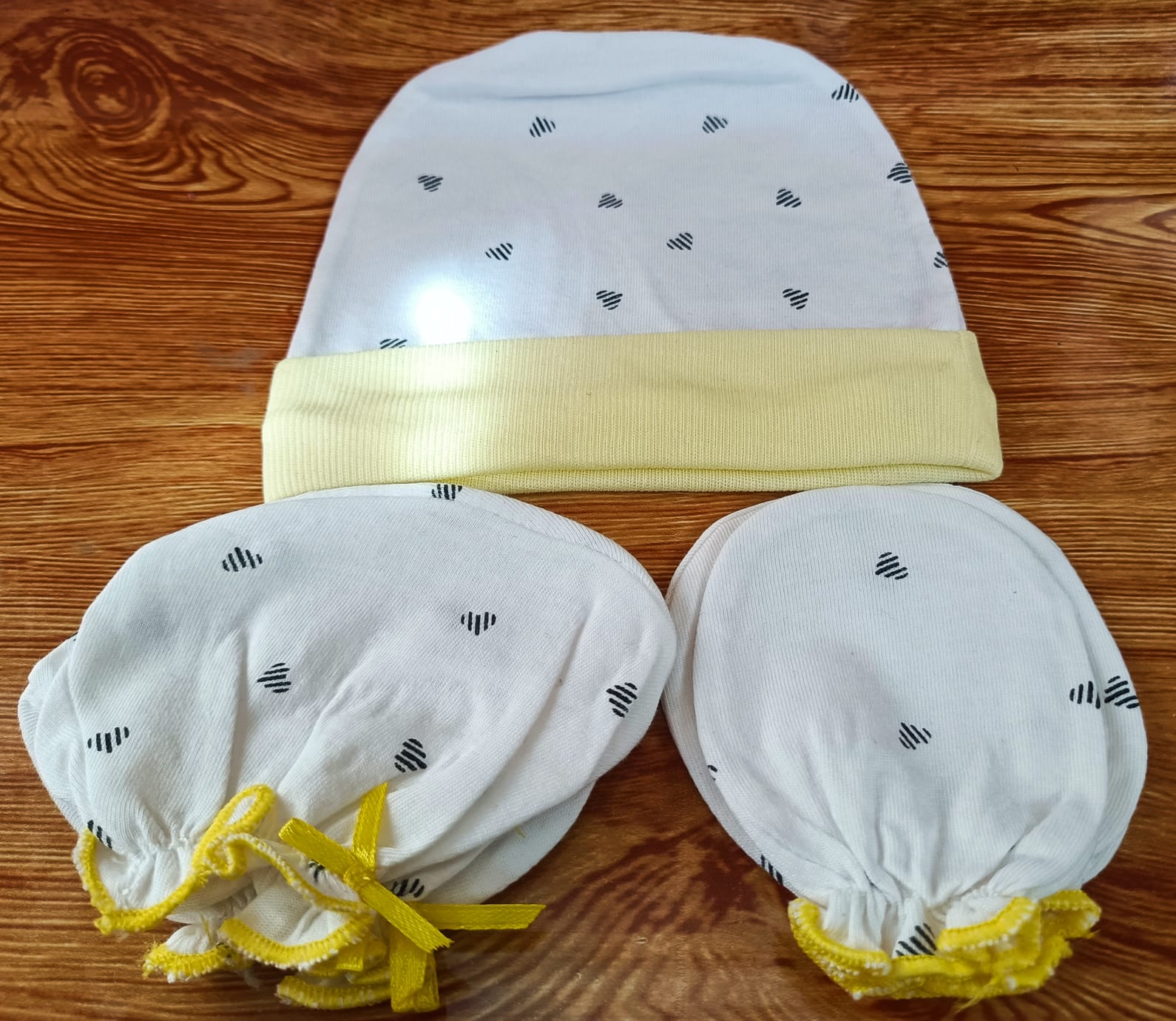 Picture of New Born Baby 3 in1 Cloth set- 1set