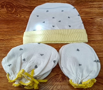 Picture of New Born Baby 3 in1 Cloth set- 1set