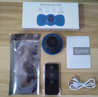 Picture of Remote Control Portable Electric Pain Relax Neck Body_Massager With USB Charging Cable -1pcs