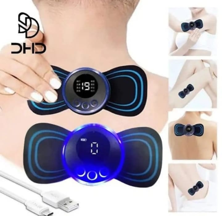 Picture of Remote Control Portable Electric Pain Relax Neck Body_Massager With USB Charging Cable -1pcs